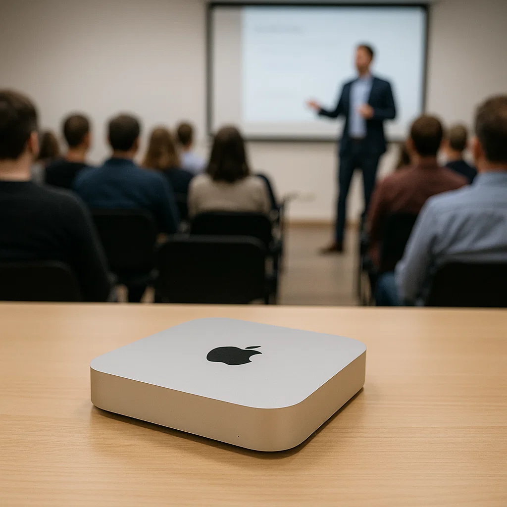 Alquiler de Mac Mini con imagen corporativa y MDM